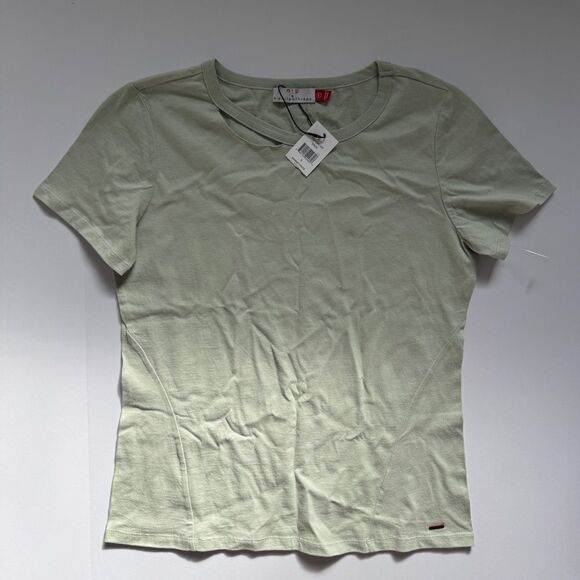 n:Philanthropy Sage Cutout Short Sleeve T-Shirt Size Small NWT - Picture 2 of 7